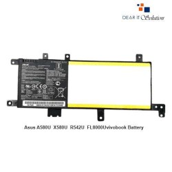 Asus A580U  X580U  R542U  FL8000Uvivobook Battery