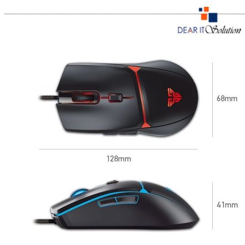 Fantech VX7 Crypto 6-Button USB Gaming Mouse