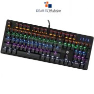 HP GK100F Mechanical Gaming Keyboard with RGB Backlight