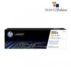 HP 202A Yellow Original LaserJet Toner Cartridge