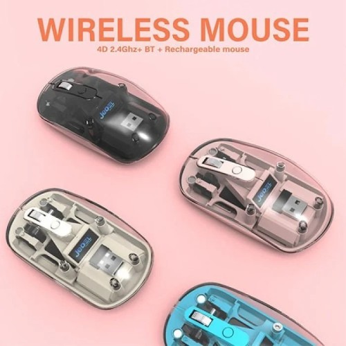 JEDEL Wireless Bluetooth Rechargeable Mouse WD131