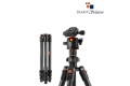 K&F Concept KF09.123 K254C2 BH-36L Portable Carbon Fiber Camera Tripod