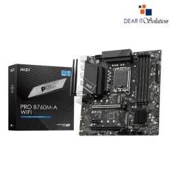 MSI PRO B760M-A WIFI mATX Motherboard