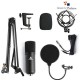 Maono AU-A03 Premium Condenser Microphone Kit for Creators