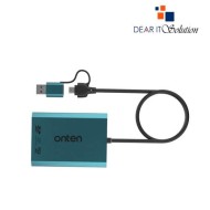 Onten OTN-KSS-P3+ 3-in-1 CF (Compact Flash) & SDXC & Micro SDXC Card Reader