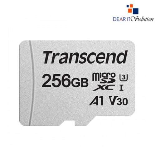 Transcend 256GB Micro SD UHS-I U3 Memory Card with Adapter