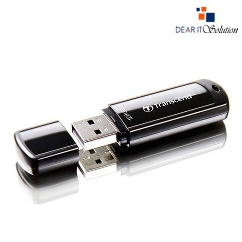 Transcend JetFlash 700 128GB USB 3.1 Black Pen Drive