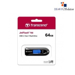 Transcend JetFlash 790 64GB USB 3.1 Gen 1 Pen Drive