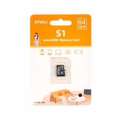 Imou Memory Card 64GB High Speed Class 10 Micro SD - microSDXC Card