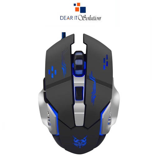 JITE JT-09 Gaming Mouse – 6-Button Wired USB Optical Design