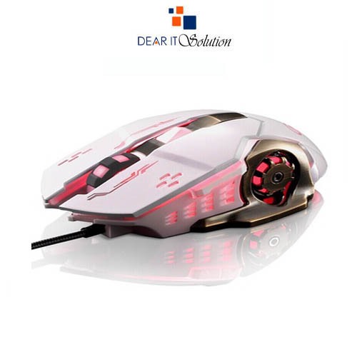 JITE JT-09 Gaming Mouse – 6-Button Wired USB Optical Design