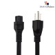 3-Pin Laptop Power Cable