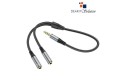 Hoco UPA21 Dual Female to Male 3.5mm Splitter Audio Cable