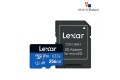 Lexar High-Performance 633x 256GB MicroSDXC UHS-I Memory Card with Adapter