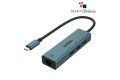 ONTEN 9593 4 IN 1 USB2.0 TO RJ45(100) + USB2.0*3 HUB