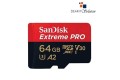 SanDisk Extreme PRO 64GB 200MBps microSDXC UHS-I Memory Card with Adapter