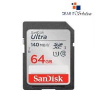 SanDisk Ultra 64GB 140MBps SDXC UHS-I Memory Card