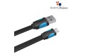 Vention VAS-A08-B150 Flat USB Male to Micro USB 1.5M Cable