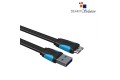 Vention VAS-A12-B150 Flat USB Male to Micro USB 1.5M Cable
